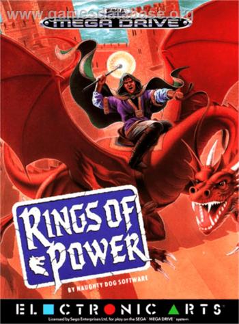 Cover Rings of Power for Genesis - Mega Drive